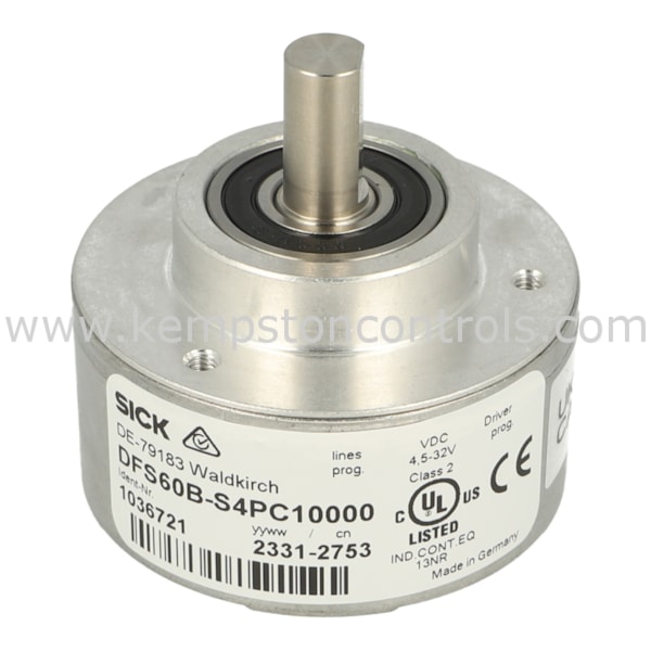 DFS60B-TDPM10000, Sick, incremental, 10000PPR, 10mm Eje, TTL/HTL, 4,5-32VDC