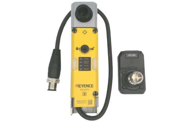 GS-51PC, KEYENCE,  SAFETY INTERLOCK SWITCH, ALIMENTACIÓN PARA DESBLOQUEO, TIPO ESTÁNDAR, PNP, TIPO CONECTOR M12.