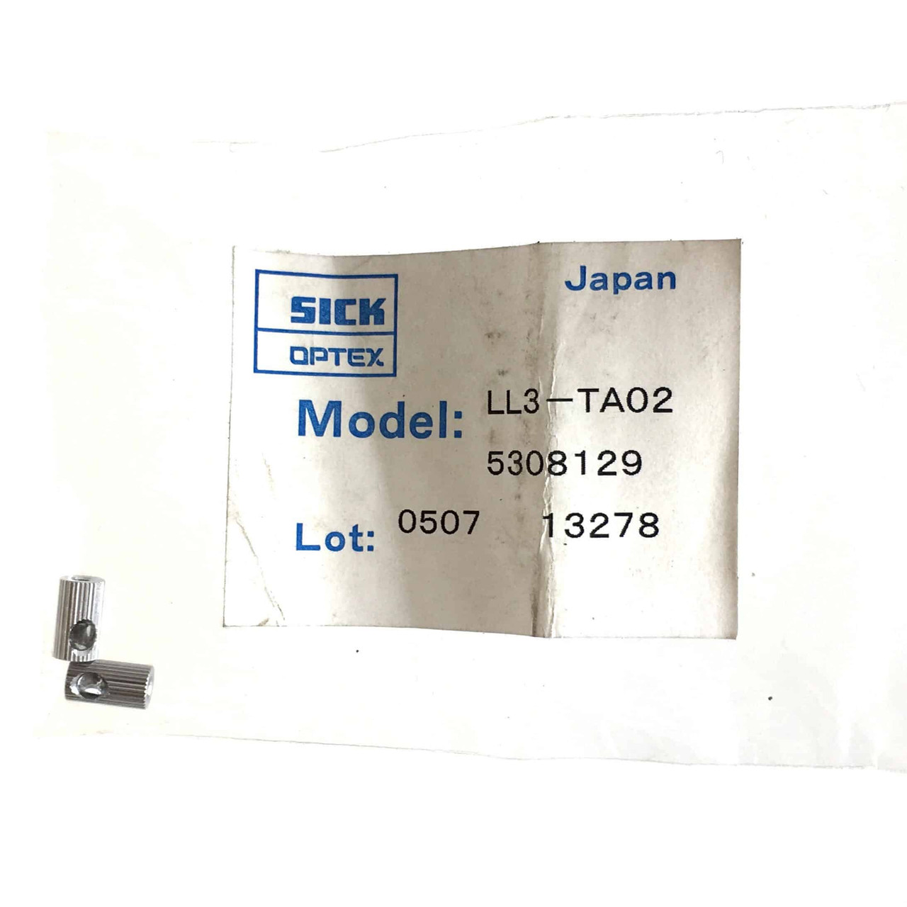 LL3-TA02, SICK, Fibra opticas Tip adapter for fiber through-beam system