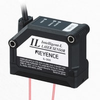 IL-300, Keyence, optoacoplador lineal, Laser, Distancia de referencia. 300 mm 11,81". Rango de medición. 160 a 450 mm, 6,30" a 17,72". Fuente de luz. Tipo. Láser semiconductor rojo, longitud de onda