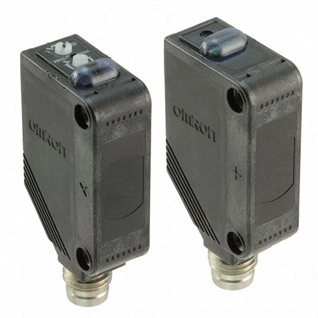 E3ZM-T86, Omron, Sensor fotoeléctrico compacto con carcasa de acero inoxidable, tipo barrera, distancia de detección: 15 m, salida PNP, conector M8