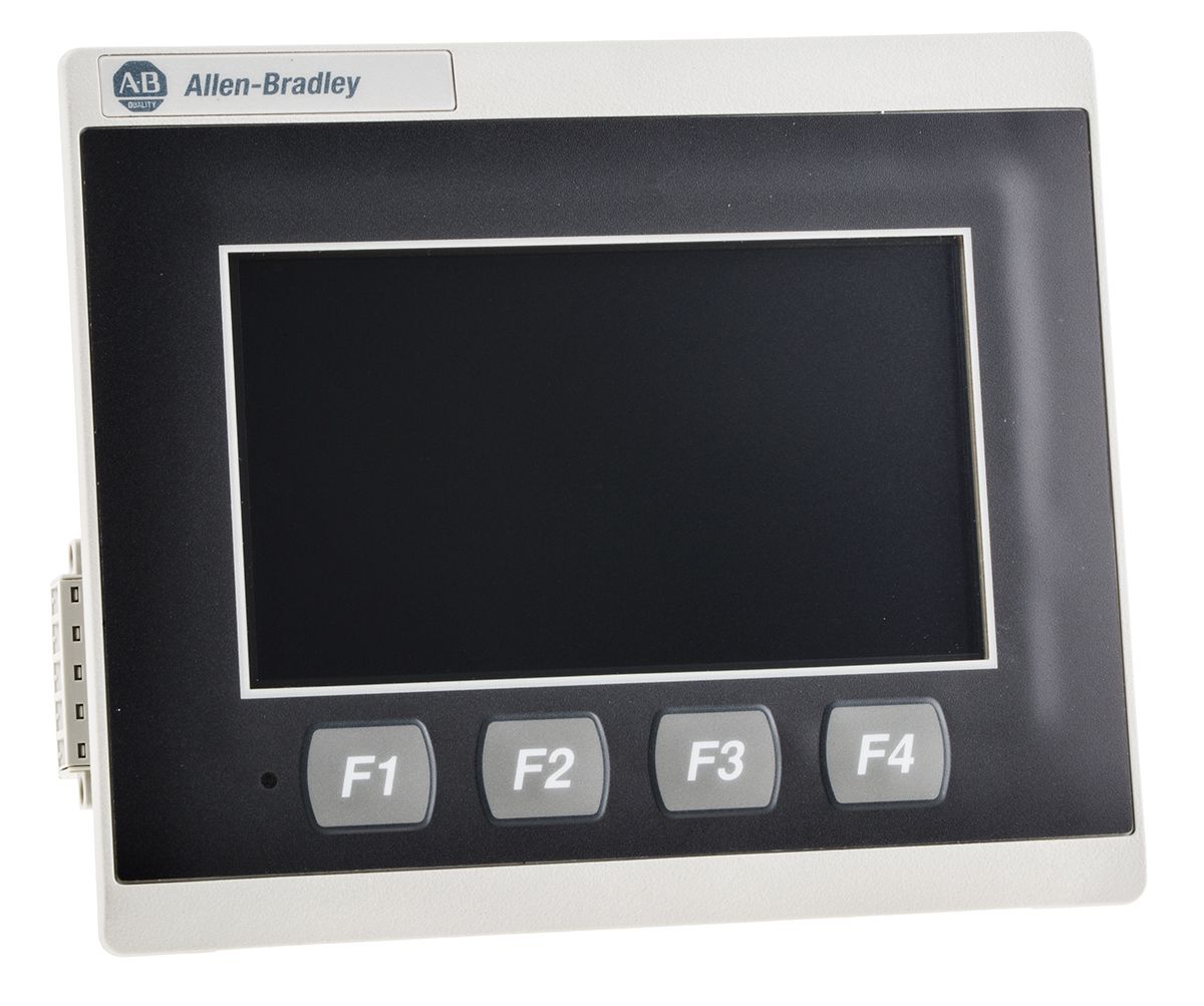2711R-T4T, Allen Bradley, PanelView 800 de 4", TFT LCD, Color, 480 x 272pixels, conectividad Ethernet, USB