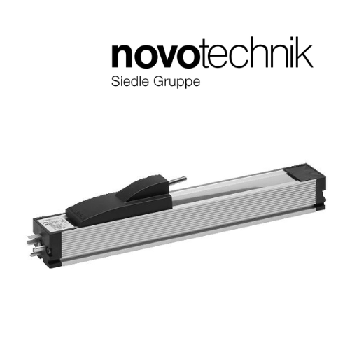 TLH-0750, NOVOTECHNIK, Potenciómetro, lineal, Sensor de posición, Divisor de voltaje, 150 mm 0,08 % 5 kOhm,  Conector de montaje con abrazadera, 4 polos TLH
