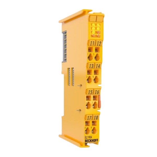 EL1904, Beckhoff EtherCAT Terminal, 4-channel digital input, 24 V DC, TwinSAFE