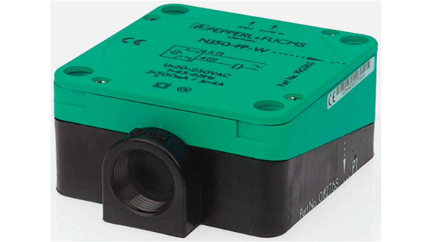 NJ50-FP-N-P4, Pepperl+Fuchs sensor, Proximity, Inductive, 50mm Range, NAMUR