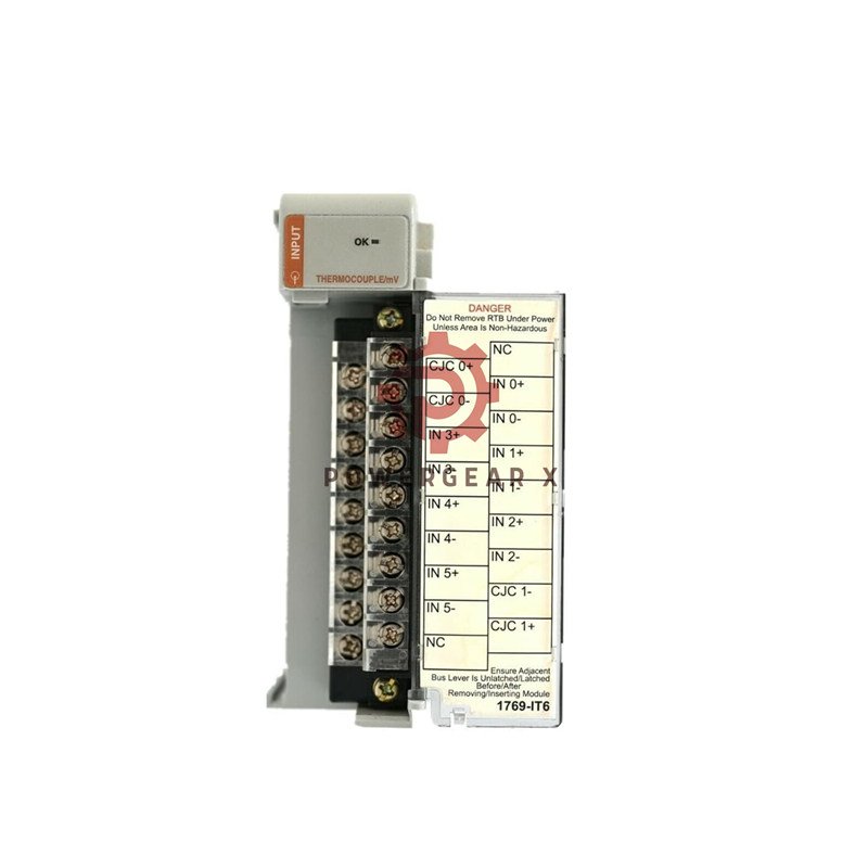 1769-IT6, Allen Bradley, CompactLogix, Módulo de entrada de termopar/MV de 6 canales