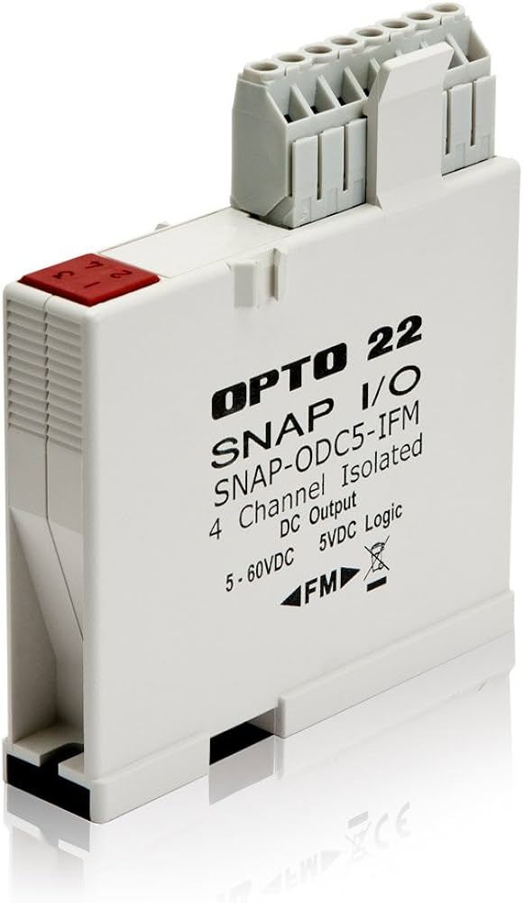 SNAP-ODC5-I Opto22, Output Module, 4-Channel, Isolated, 5-60VDC (Discrete), SNAP Series