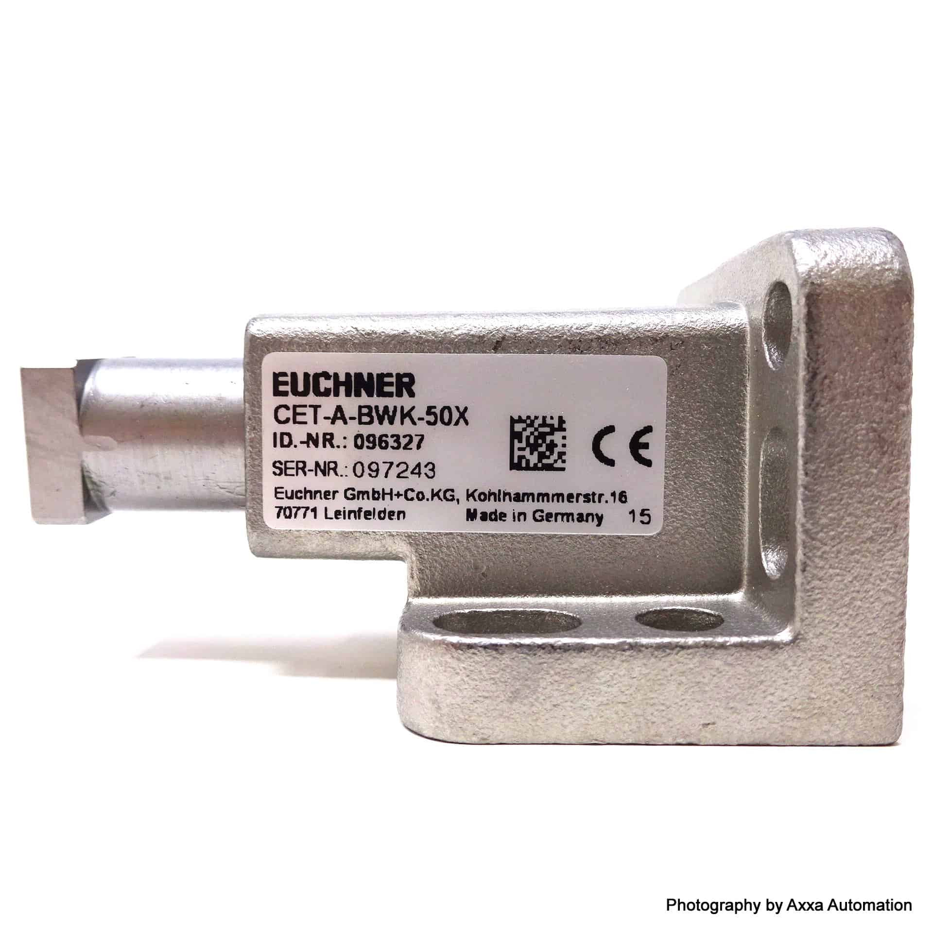 CET-A-BWK-50X, EUCHNER, Actuador, para cabeza de lectura/interruptor de seguridad CET