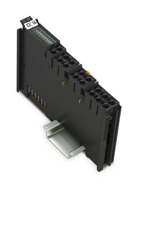 750-1606, Wago, Potential Distribution, Field-side Connection Module:  16-way, 0VDC, W=12mm, DIN-rail, Light Grey