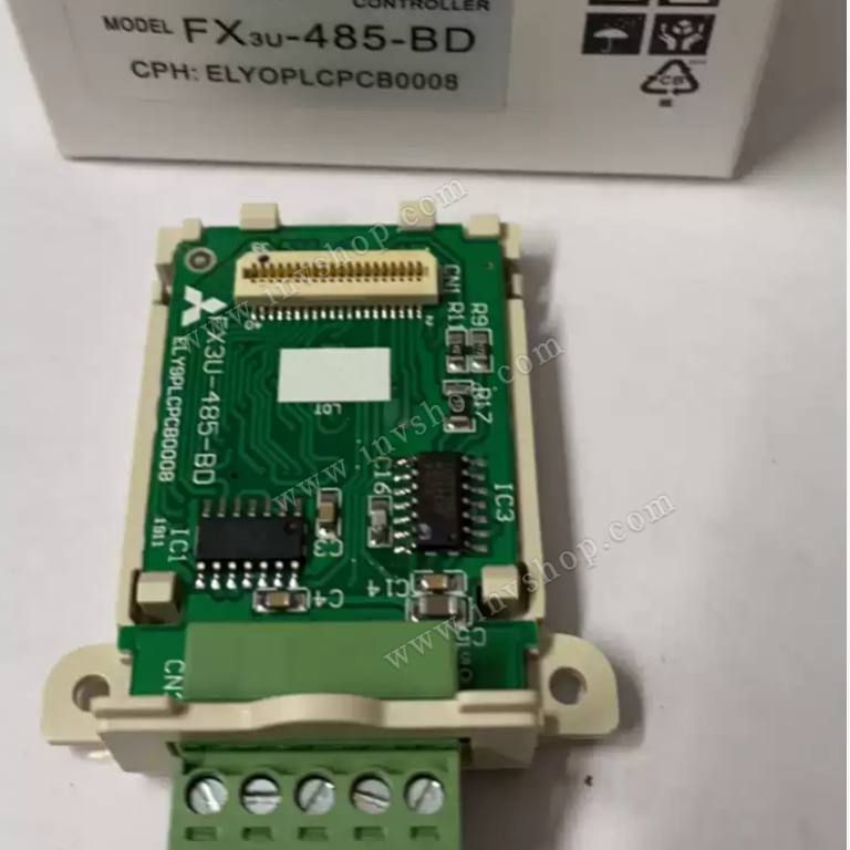FX3U-485-BD  Mitsubishi COM. Board Multidrop Interfase