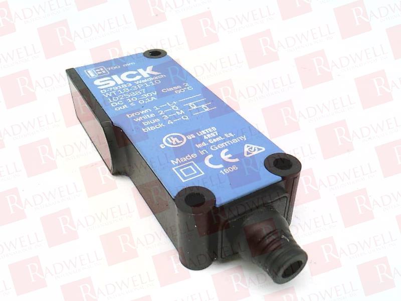 WT18-3P110, Sick, Sensor Fotoelectrico; Rango: 50÷700mm; PNP; difuso-reflectivo