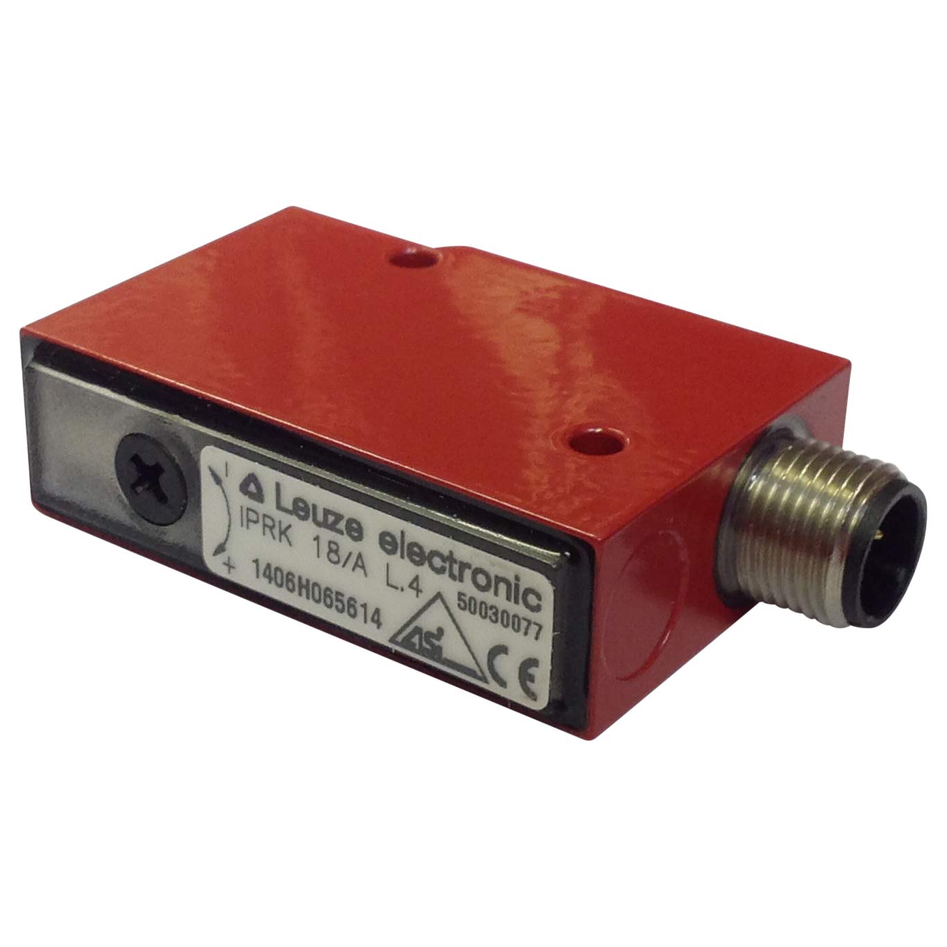 IPRK 18/A L.4, Leuze, Sensor, Photoelectrico, 0-3M Range, 26.5-31.6V, Conector M12, 4 PIN, Acero Inoxidable