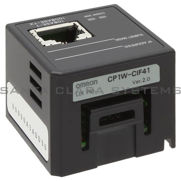 CP1W-CIF41, Omron, Accesorios para controladores Ethernet Adapter Enhanced