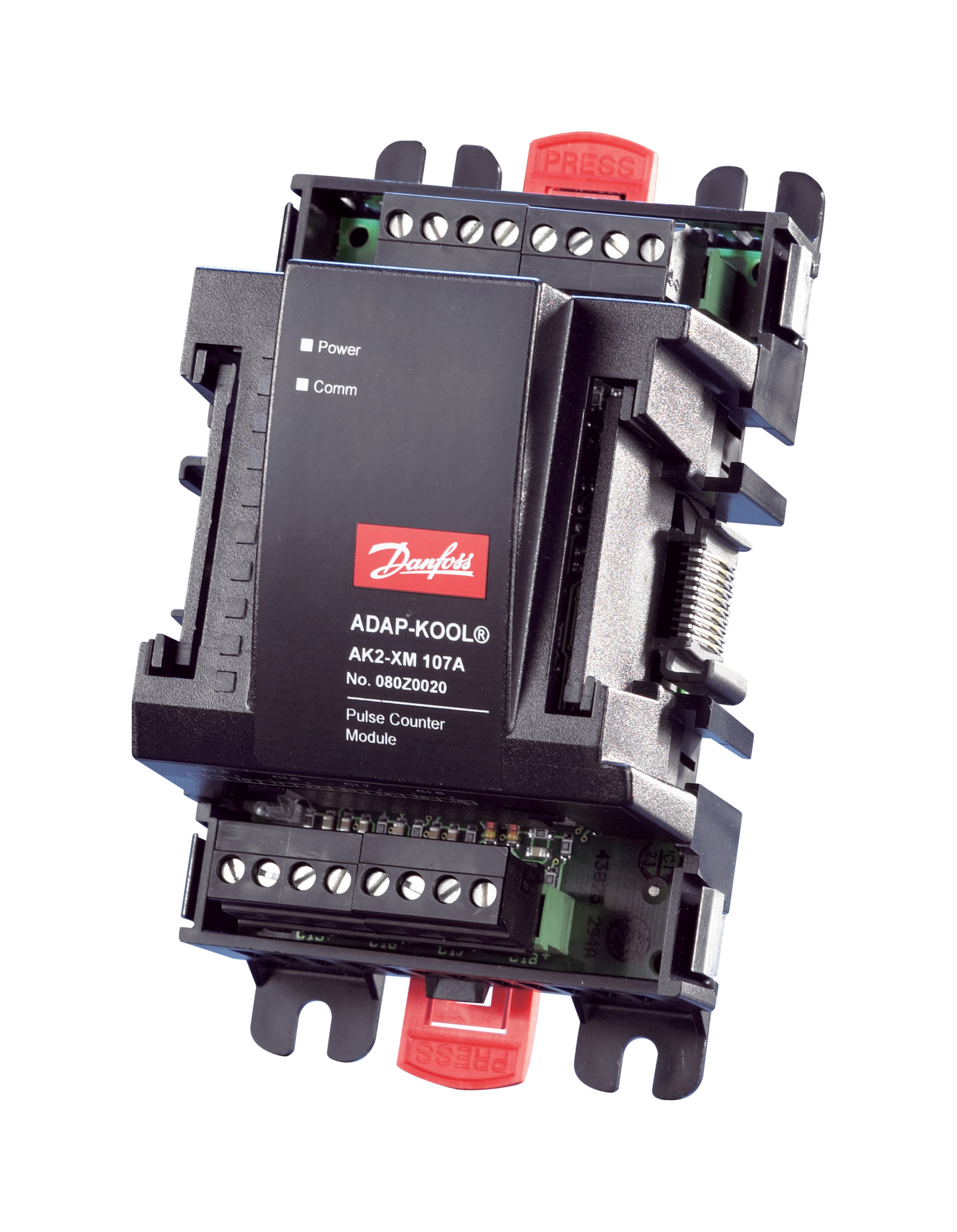 AK-XM 101A, Danfoss, modulo de Extension, 8AI, Sensor de entrada analógico.