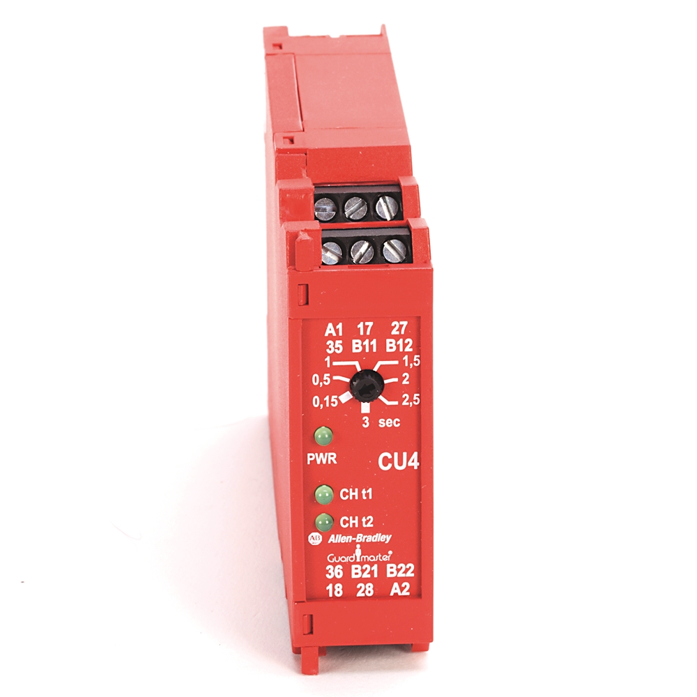 440R-S23174, Guardmaster, Minotaur CU4, Rele de Seguridad, CU4, 24V AC/DC, Automatic/Manual, Fixed, 22.5MM