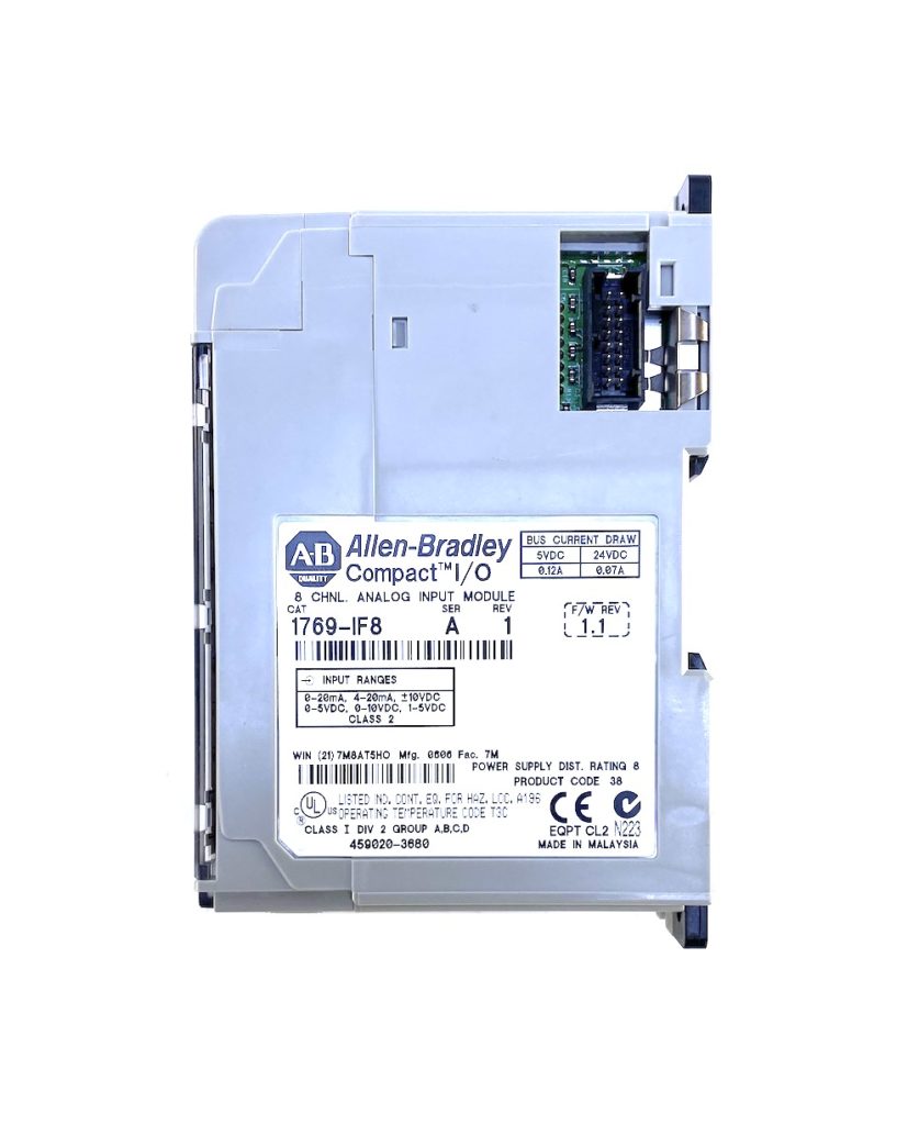 1769-IF8, Allen Bradley, SER, A, CompactLogix 8 Channel Analog Voltage/Current Input Module