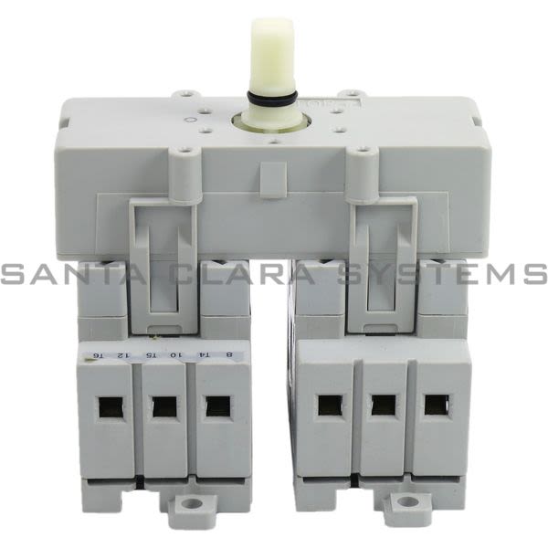 194E-Y16M-1756, ALLEN BRADLEY, Interruptor de carga IEC, termoplástico IP65, base en carril DIN, apagado-encendido 90 grados, 16 A, 6 polos, actuador tipo N Rd Ylw