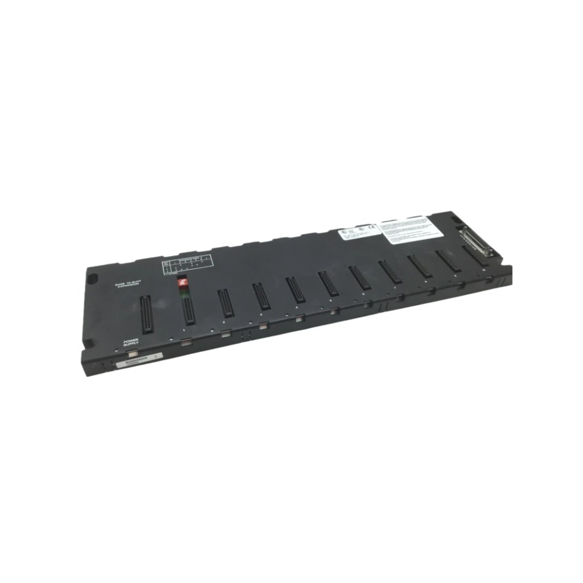 IC693CHS392J, GE FANUC, Series 90-30, Expansion I/O, Base, PLC system, 10-slot expansion, Bastidor, rack