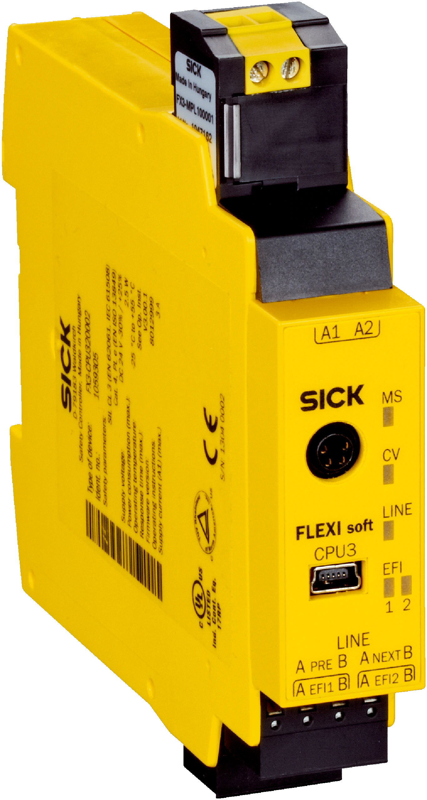 FX3-CPU320002, SICK, Controlador de Seguridad, FLEXI SOFT,