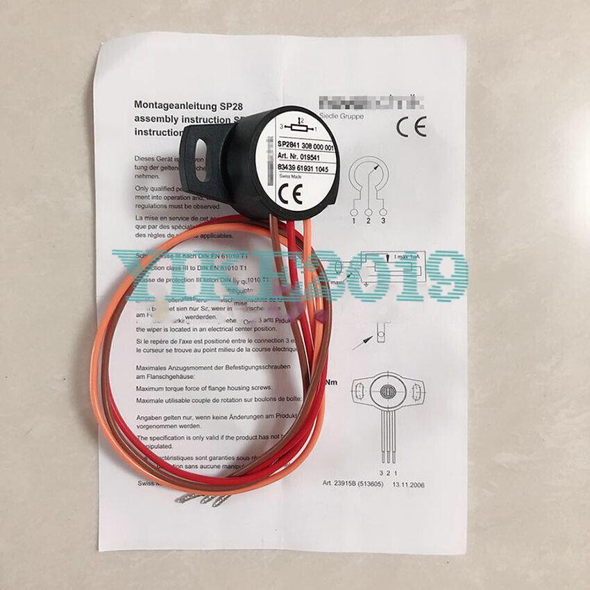 SP2841 308 000 001, NOVOTECHNIK, Sensor de posición Novotechnik serie SP2800, Potenciómetro angular 42V, Acero inoxidable, IP65