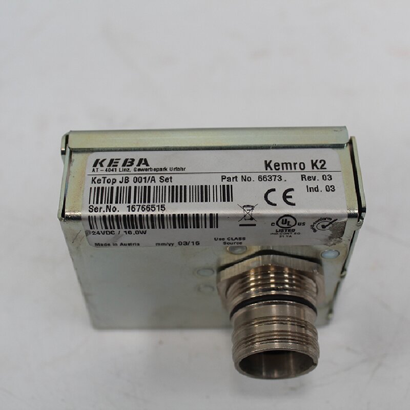 JB 001/A, KEBA, Dispositivo de control manual KeTop, Kemro K2 Gateway Box 24 VDC 10 W