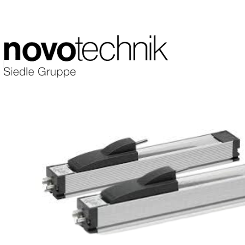 TLH-0900, Novotechnik, Potenciómetro lineal, Sensor de posición, Divisor de voltaje, 900 mm 0,04 % 10 kOhm, Conector de montaje con abrazadera, 4 polos