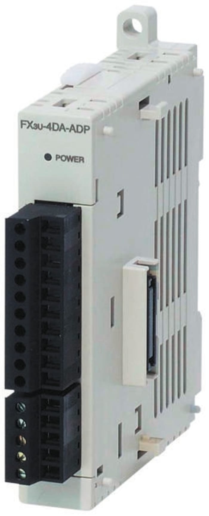 FX3U-4DA-ADP, Mitsubishi Electric, Módulo de entrada analógica; 12 bits; 4 entradas analógicas para corriente o tensión · Material Estándar · Clase Logística: A.