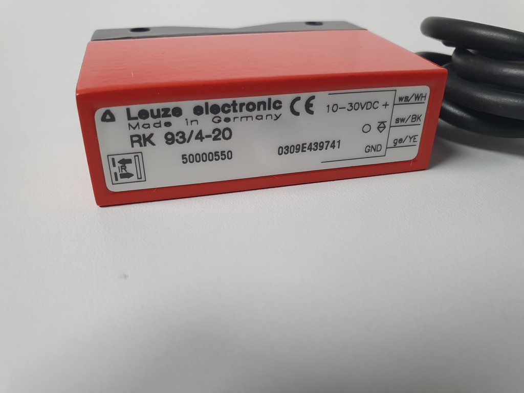 RK 93/4-20, LEUZE, Fotocélula, autorreflexiva energética, Distancia: 0 ... 23mm, M12, conector