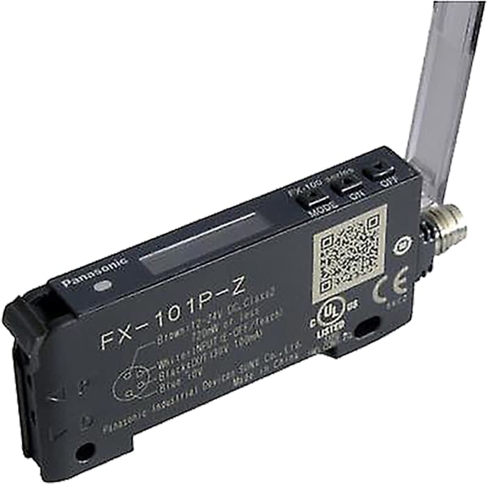 FX-101P-CC2, Panasonic, Panasonic Industrial Automation, mplificador de Fibra Optica ; Tipo de Salida · Tipo de Salida: PNP ; Emisión de luz · Emisión de luz: LED Rojo