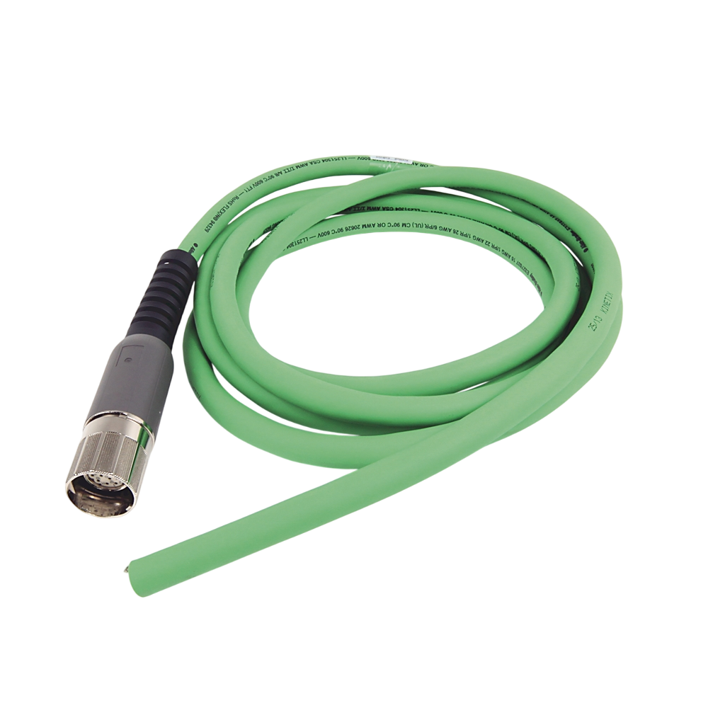 2090-CFBM7DF-CEAF30, ALLEN BRADLEY, SIN/COS cable, High-resolution/Resolver, largo: 30 m.