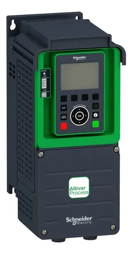 ATV930U55N4, Schneider, Altivar 900, Variador de velocidad, ATV930, 5,5kW, 400/480V, con unidad de frenado, IP21