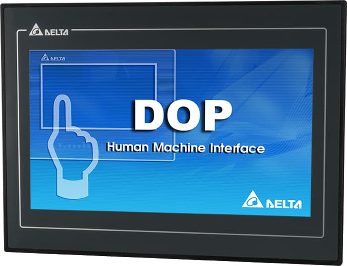DOP-110IS, DELTA, Hmi, Pantalla táctil HMI Delta Electronics HMI de 10" TFT LCD, 65 K, 1024 x 600 pixel