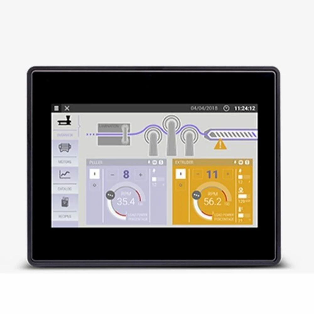 EX707, EXOR, Hmi, HMI 7” TFT 800x480, PCAP Touch, 4 GB Flash, 3x Ethernet, JMobile runtime