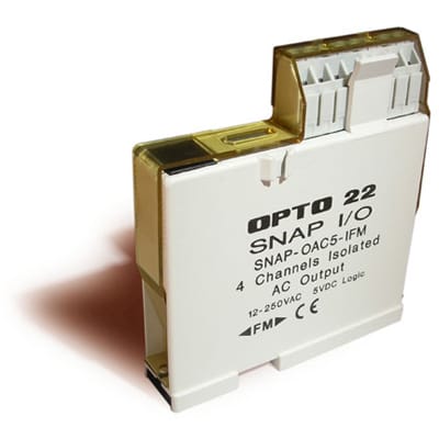 SNAP-OAC5, Opto22, 4-Ch Digital Output Modules. Output Voltage: 12 VAC to 250 VAC.