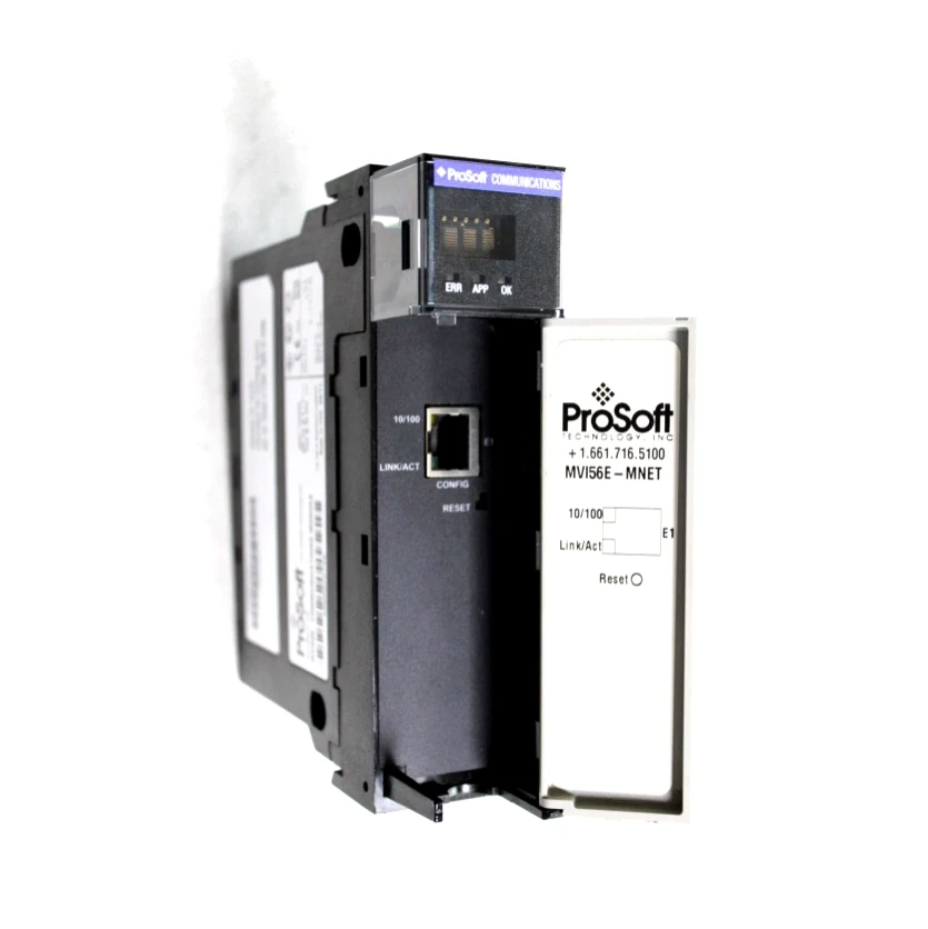 MVI56E-MNETC, ProSoft, Allen Bradley, Modbus TCP/IP Client Módulo de interfaz de red mejorado para procesadores, ControlLogix. 0/5