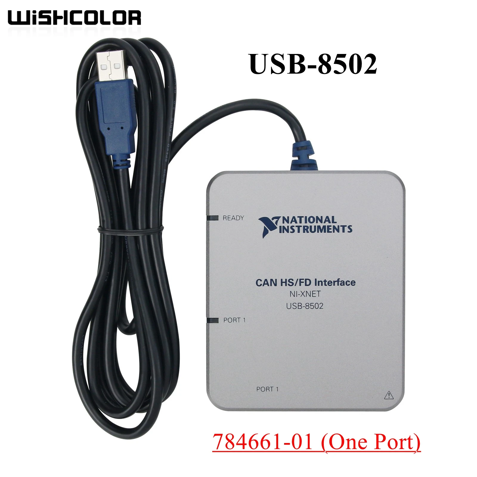 USB-8502, NATIONAL INSTRUMENTS, USB CAN de 1 o 2 puertos, de alta velocidad, X-NET, adquisicion de datos.