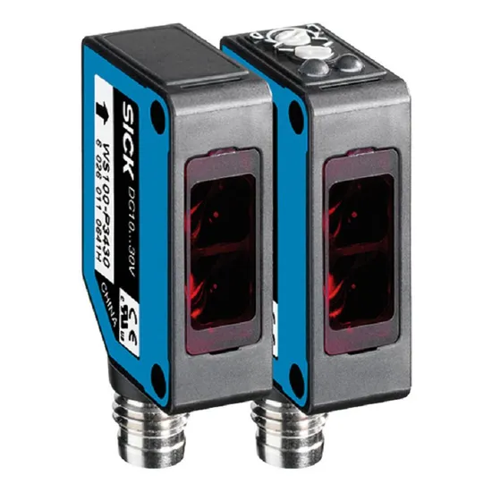 WS/WE100-2P4439, SICK, Through-Beam Optical Sensor PNP, Mediano ; Alcance · 33 m ; Conexión Eléctrica · M8 – 4 pines