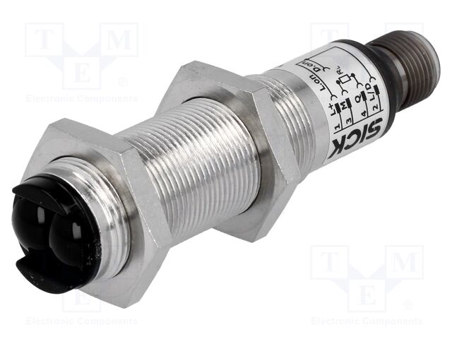 VTE18-4P8240, SICK, Sensor Fotoeléctrico, 800mm, PNP, Proximidad Difuso, 10 a 30V, Serie V18