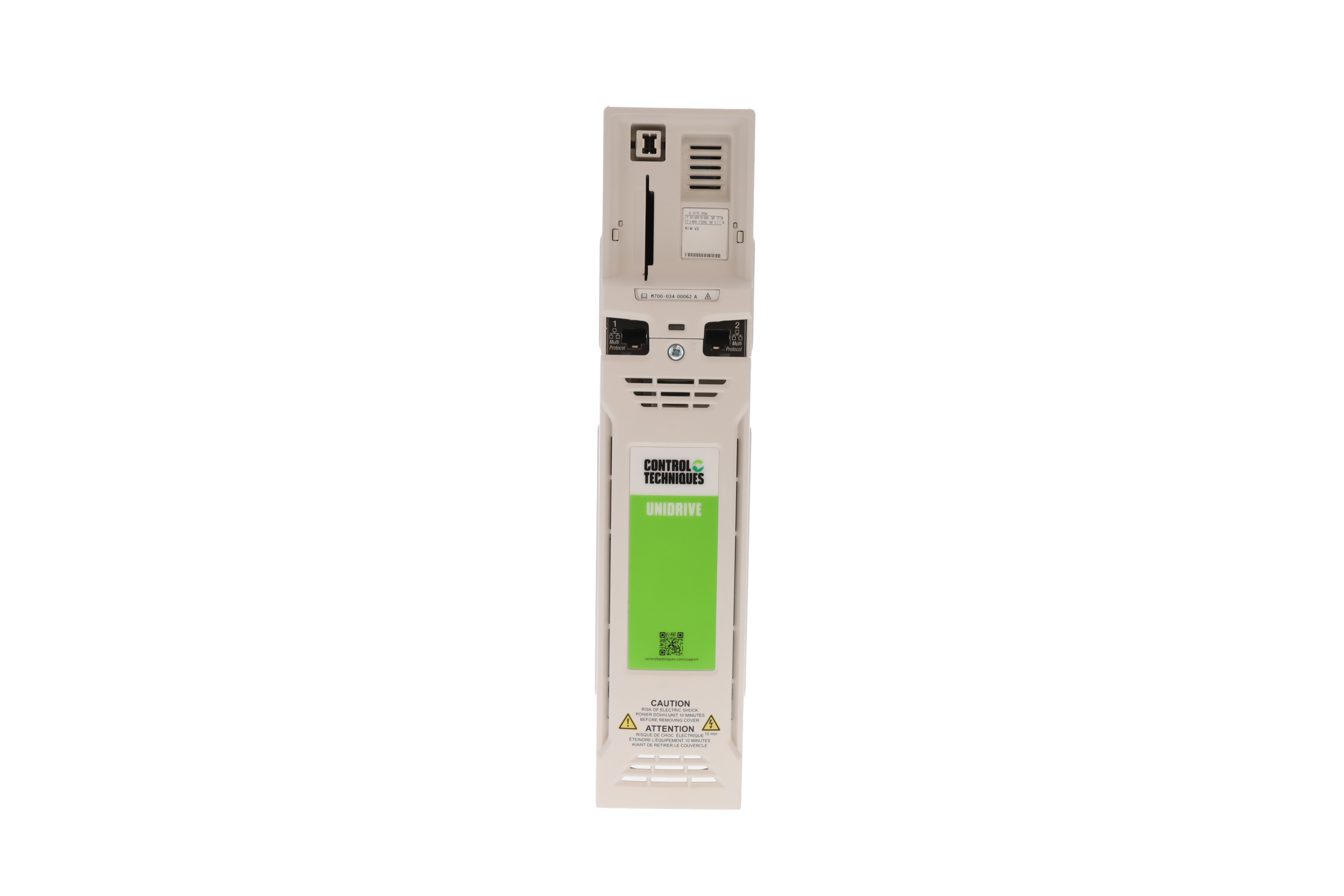 M700-034-00062, Control Techniques Unidrive M700, 380-480 VAC, 2,2 kW, 3 kW, 6,2 A, 7,7 A, 150%