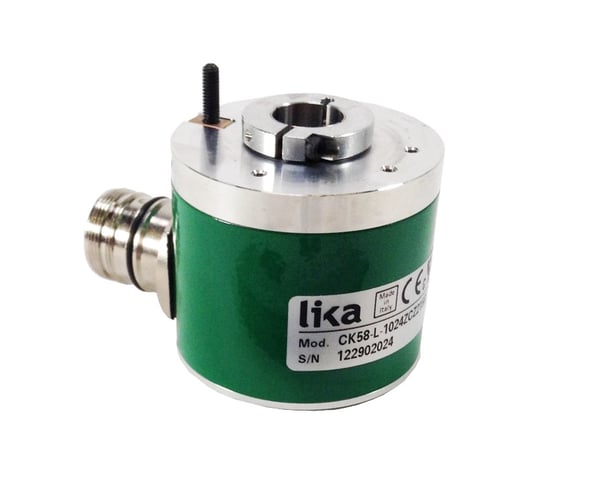 MC58-H-500ZCU415JL0,5/S244, Lika, Encoder Incremental, magnetico, 500PPR, ABZ+0, Push pull, 6000RPM Max, RS-422 line diver.