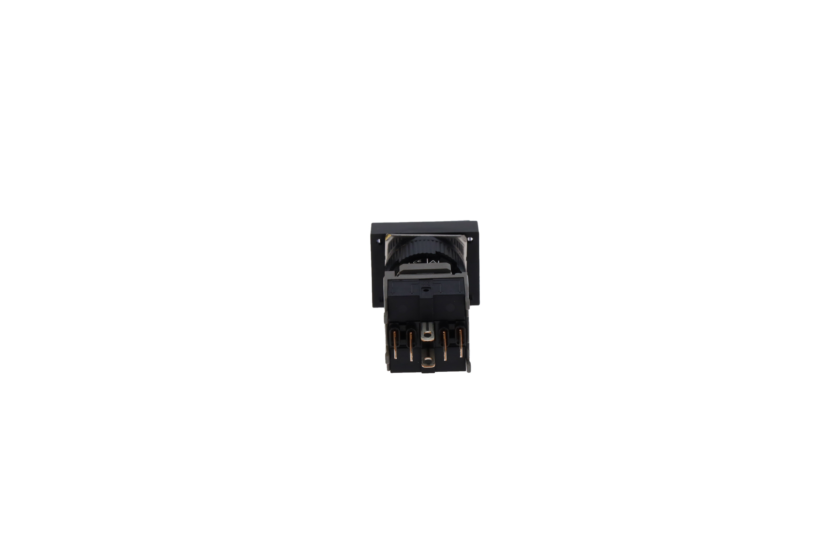 AH165TGL5W11E3, Fuji, Pulsador luminoso. Rectangular. 18 mm (vertical). 24 mm (ancho). Blanco. 24 V CC. 1 NA/1 NC. 1,5 A.