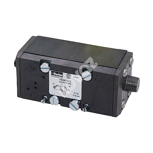 VG25-ERS, Parker Hannifin, Electroválvula neumática direccional de la serie Flexflow,  5/2 vías