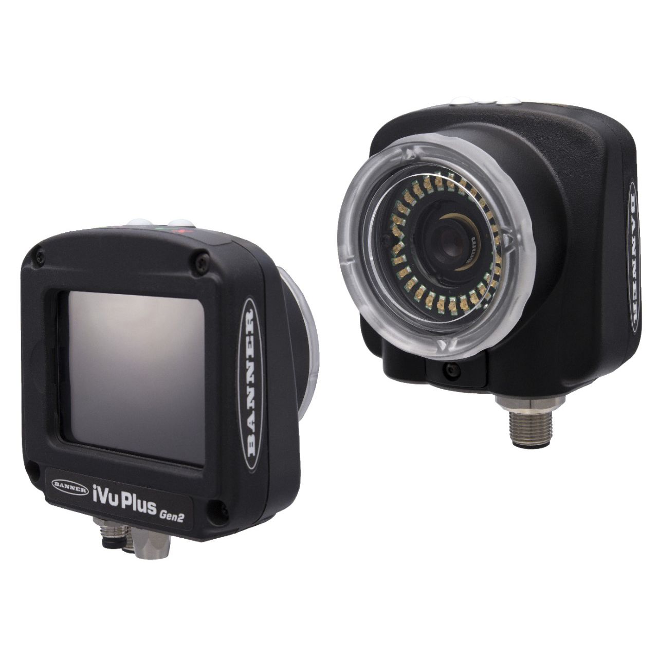 IVU2PRBR25, Banner Engineering, Sensor remoto Vision Sensors iVu PLUS BCR Gen2 con Ethernet